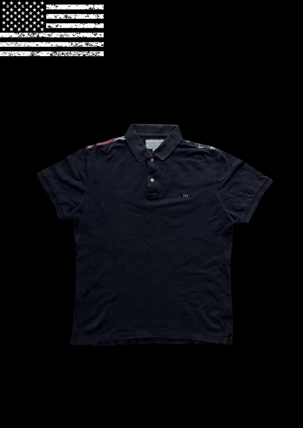 DISTRESSED’ POLO 𖦏