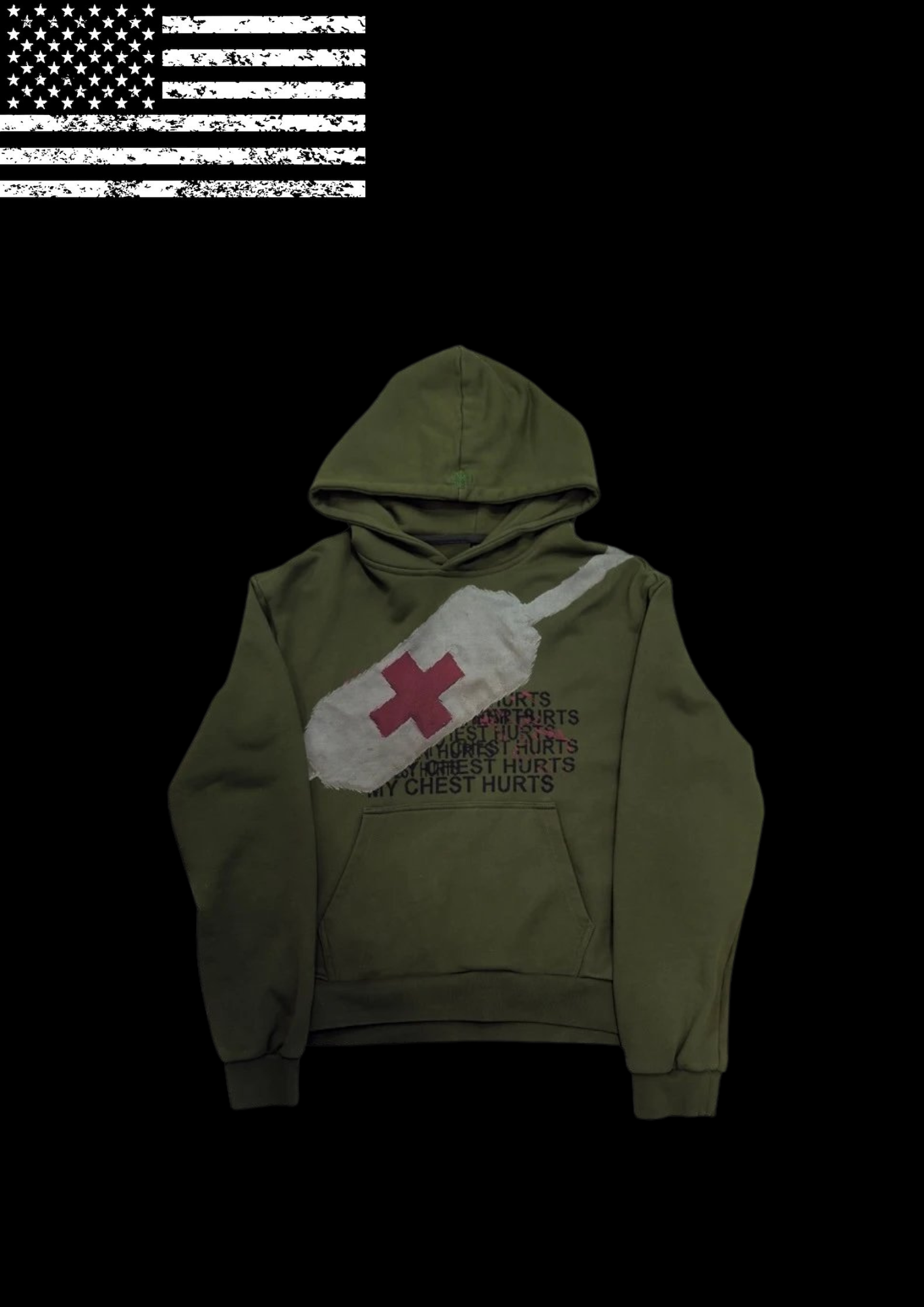 WOUNDED’ HOODIE 𖦏