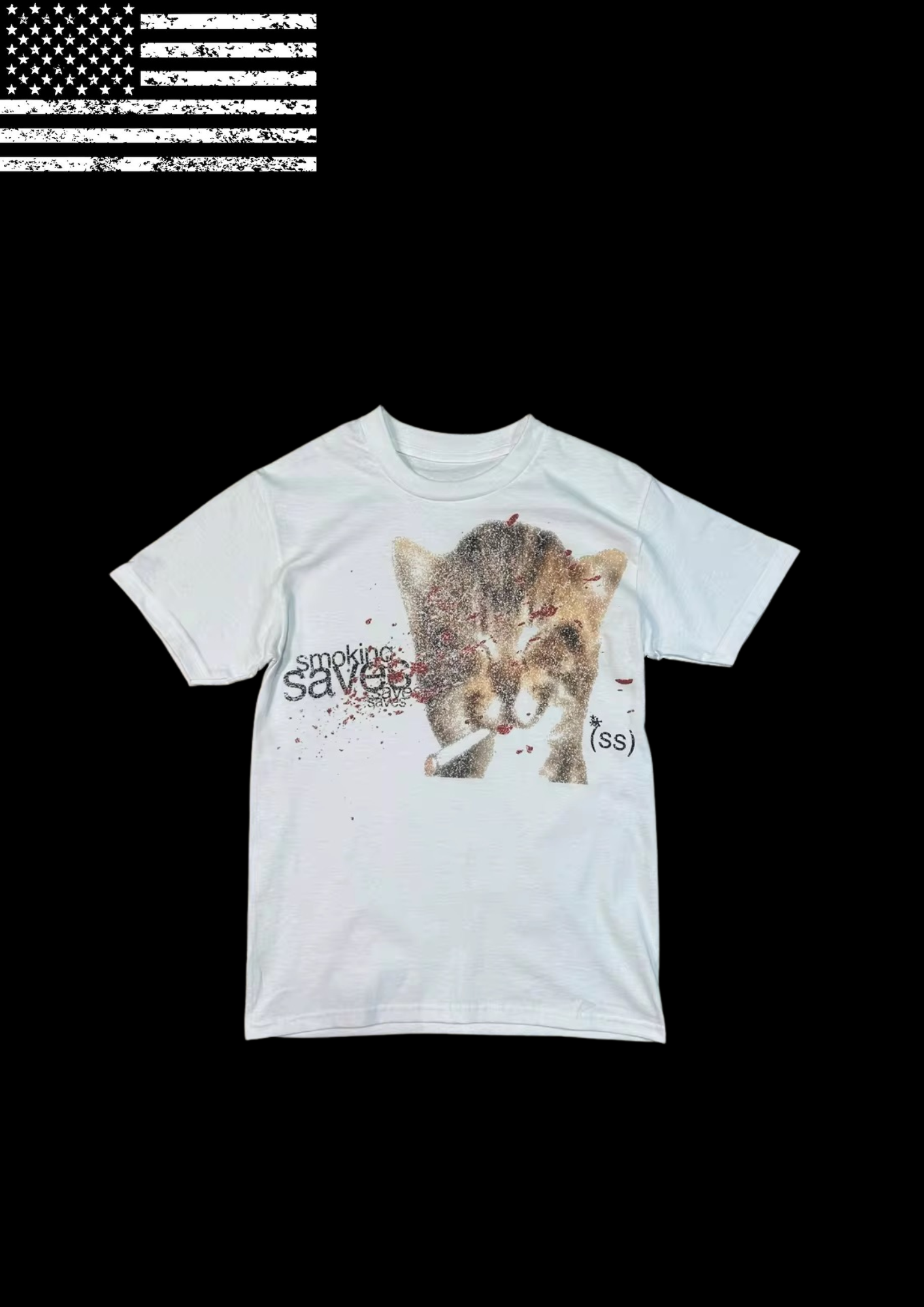 SMOKING SAVES’ TEE 𖦏