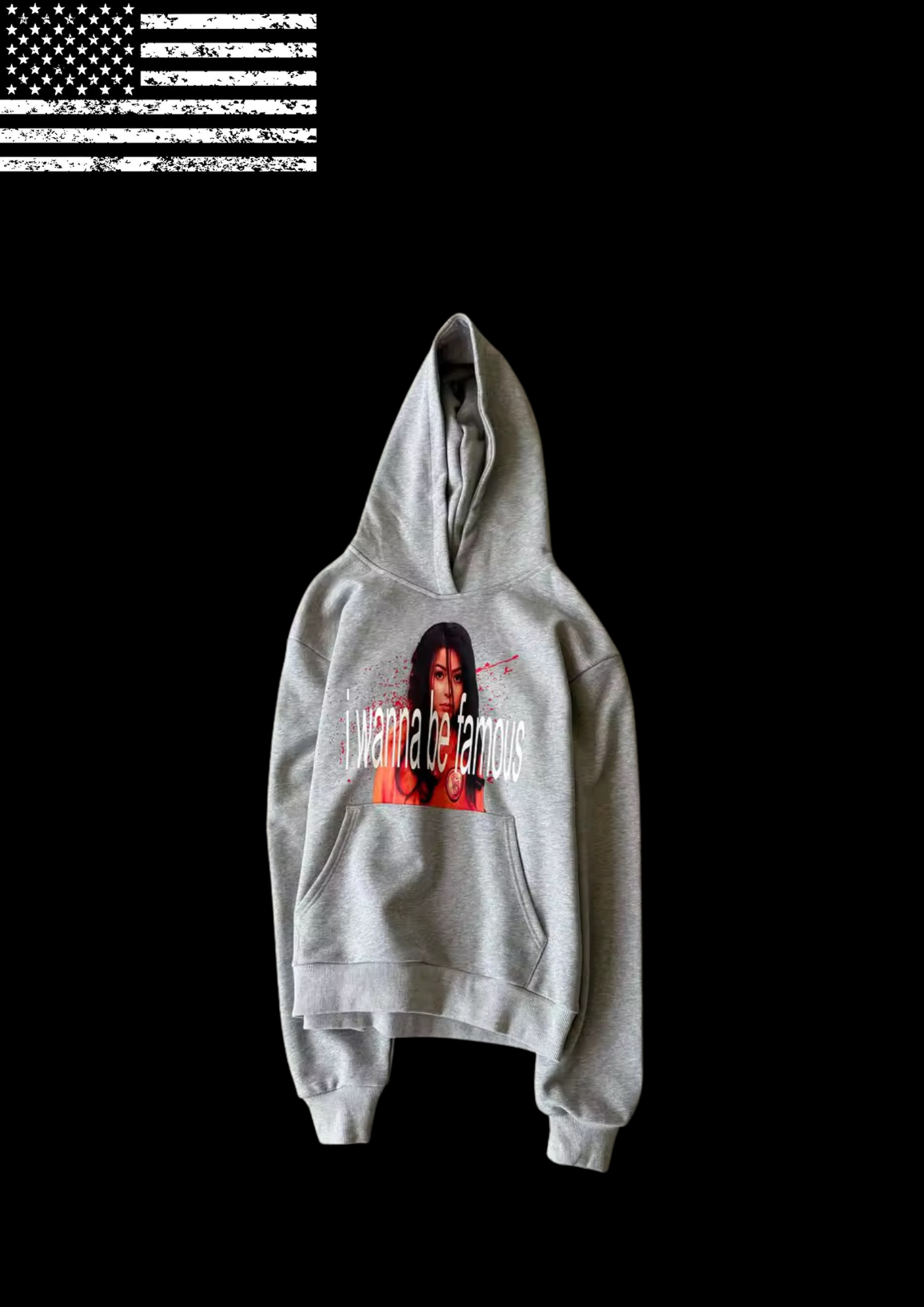 I WANNA BE FAMOUS’ HOODIE 𖦏