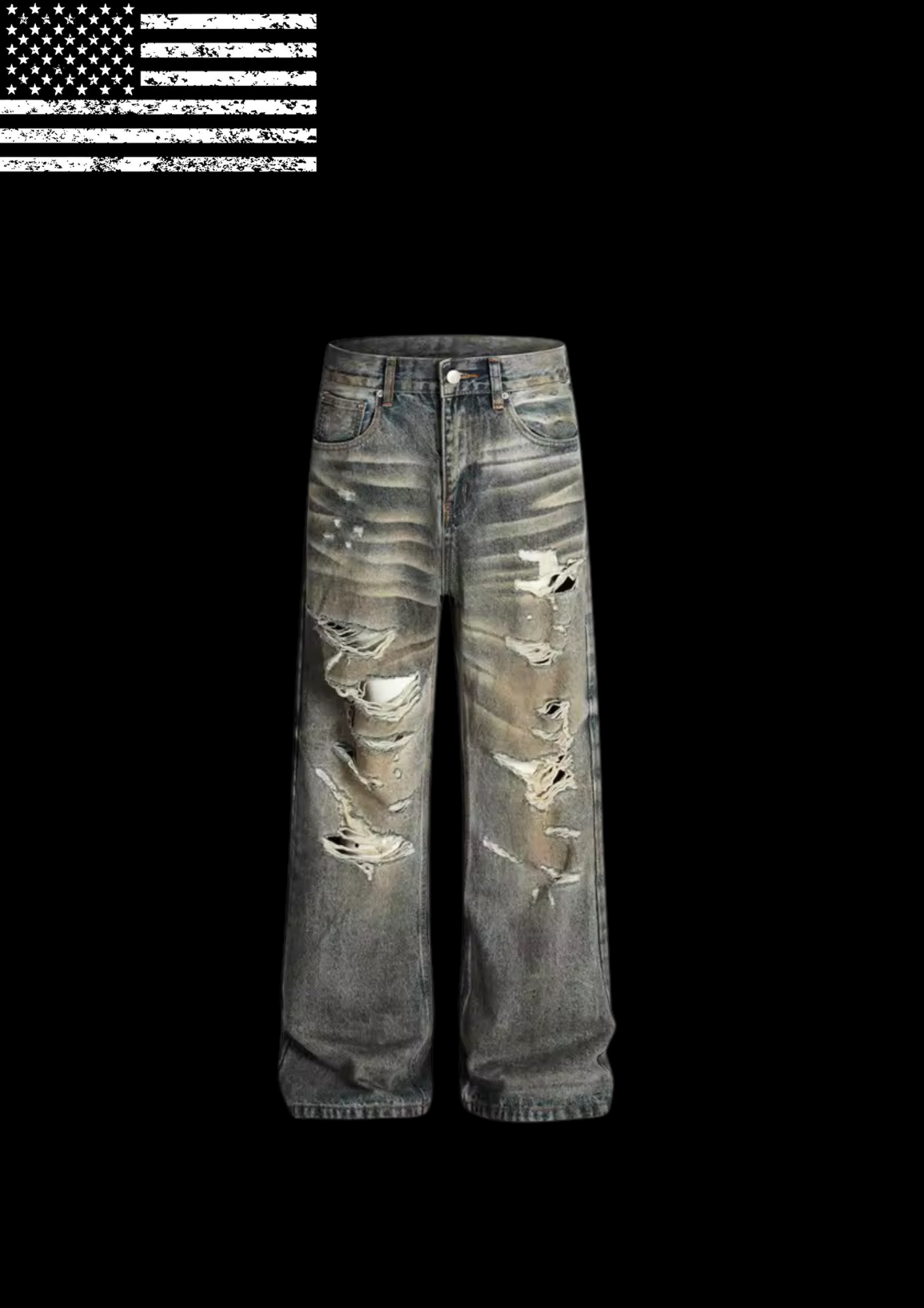 DXRTY WASH’ JEANS 𖦏