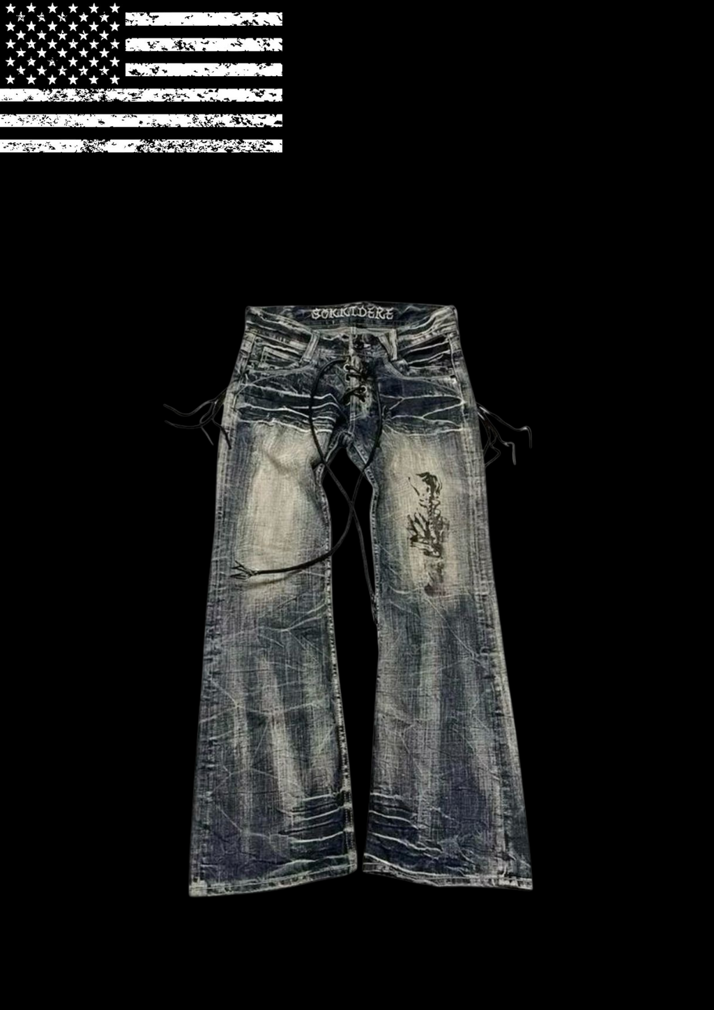 LXCED’ FLARED JEANS 𖦏