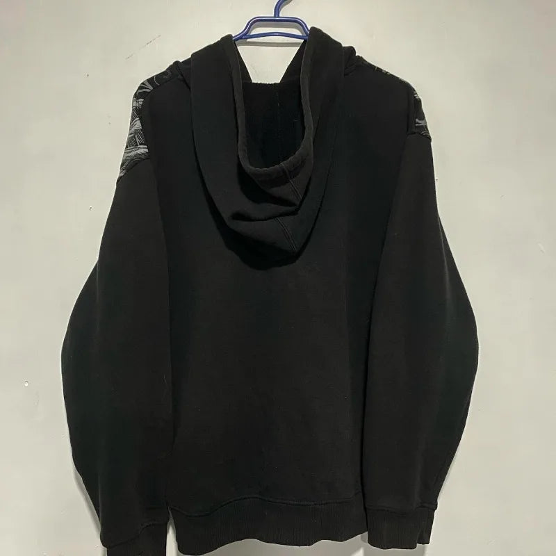 Czarna Y2K Bluza