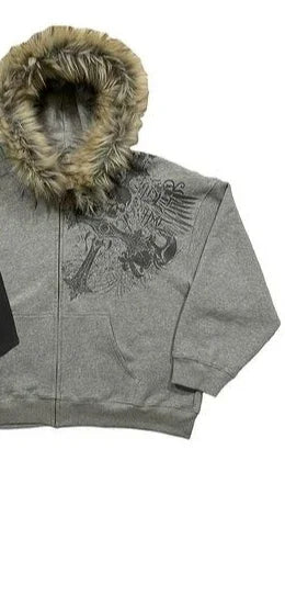 Bluza z Futrem Y2K