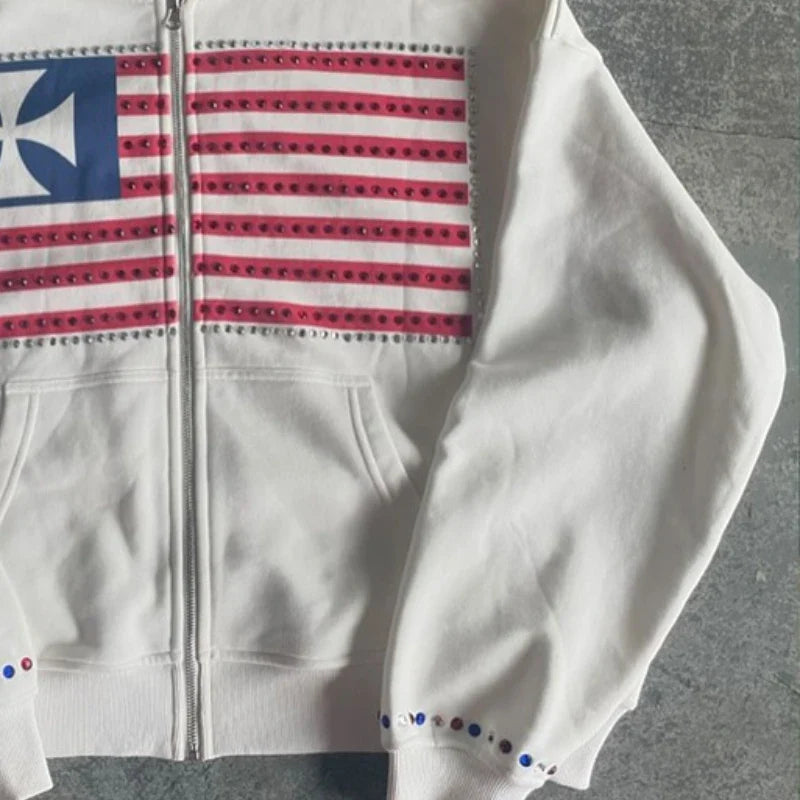 USA Bluza Biała