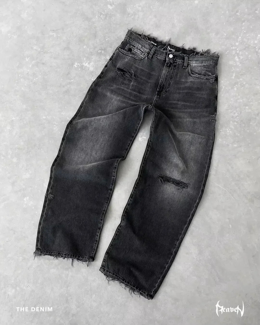 Streetwear Jeans Haft