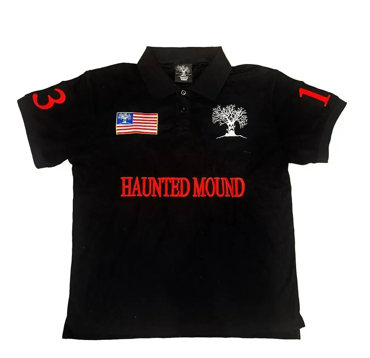 Haunted Polo Koszulka Y2K