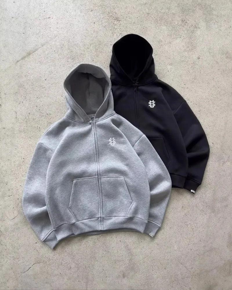 Komplet Dresowy Denim Streetwear