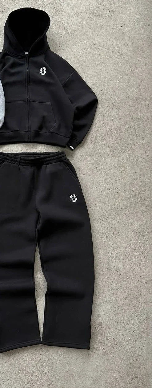 Komplet Dresowy Denim Streetwear