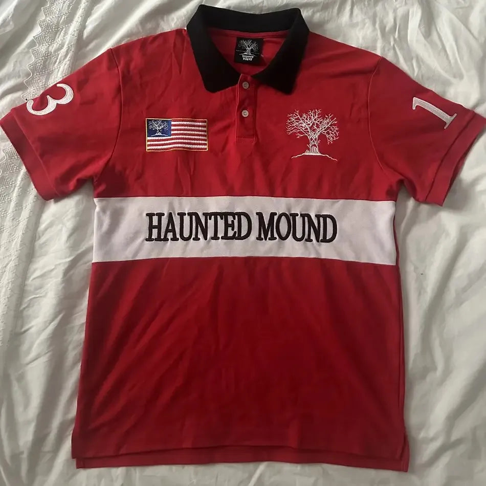 Haunted Polo Koszulka Y2K