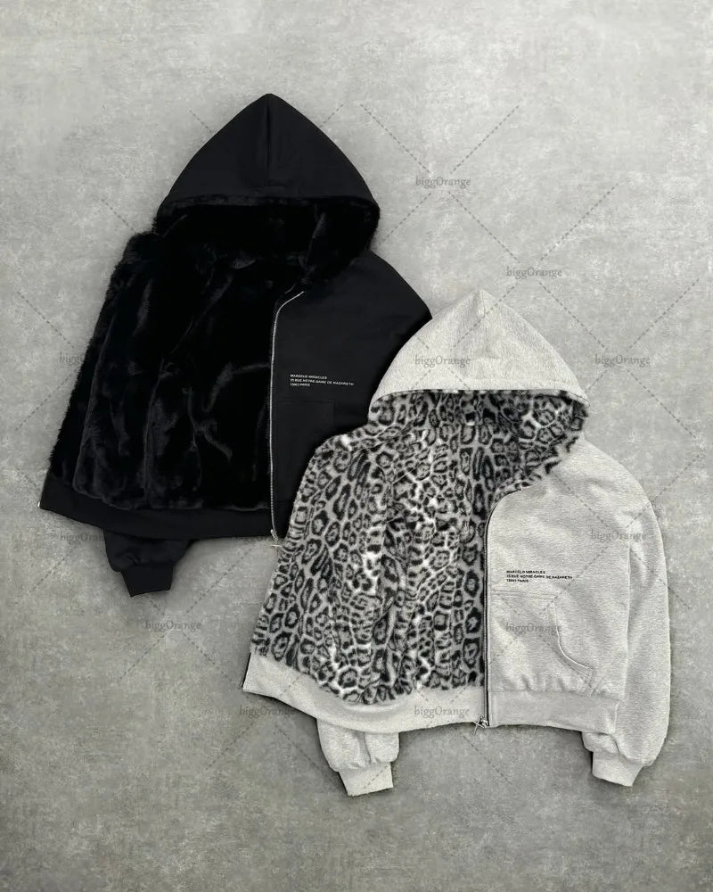 Leopard Y2K Bluzy