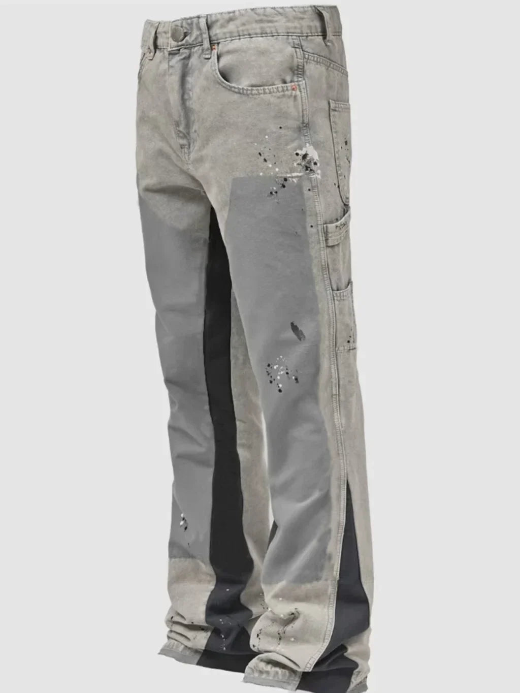 Męskie Flared Jeans Streetwear