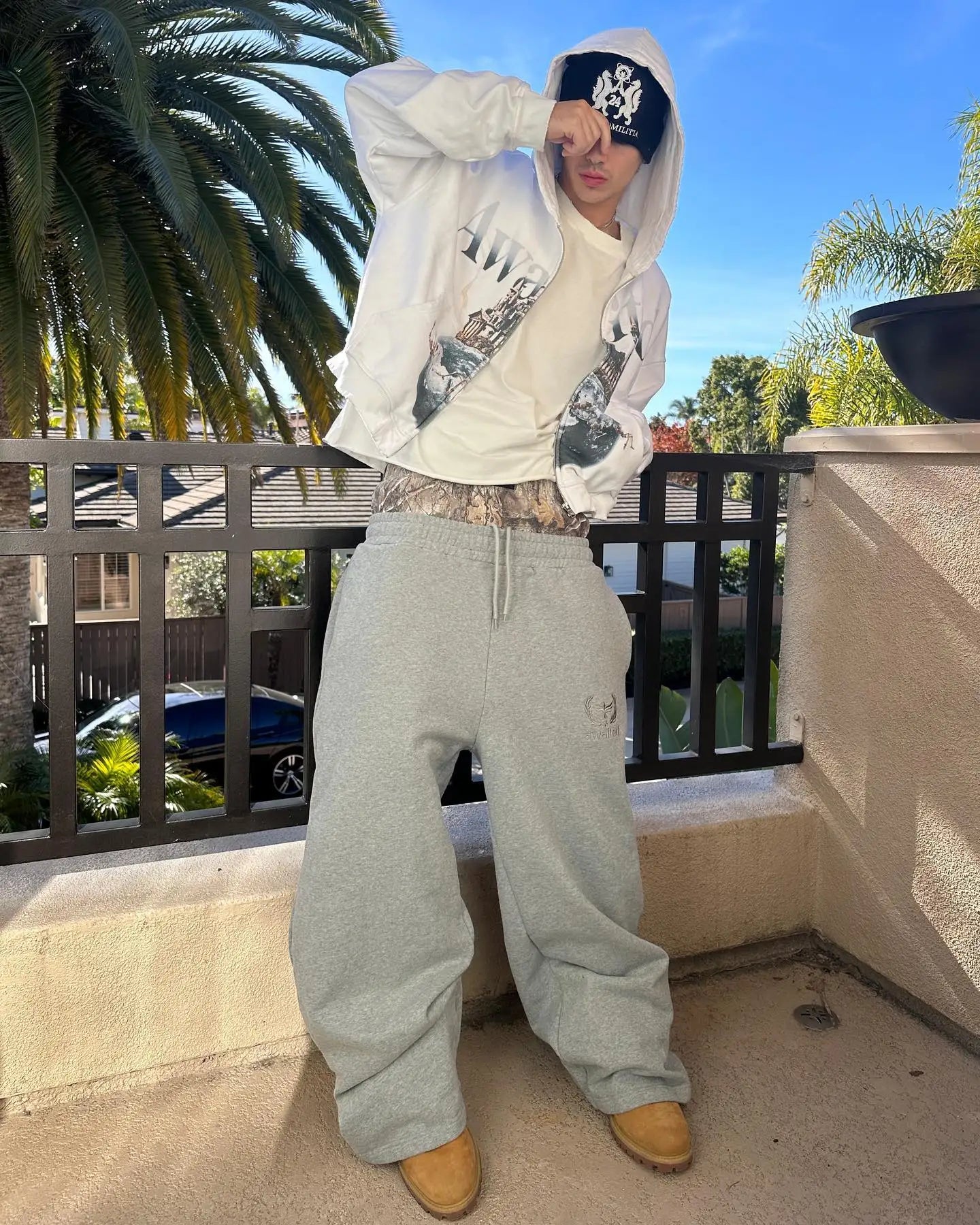 Spodnie Dresowe Baggy