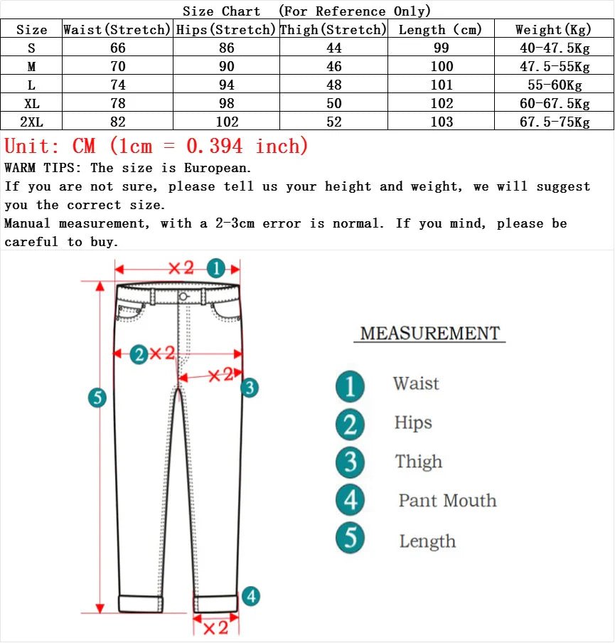 Damskie Flared Jeans
