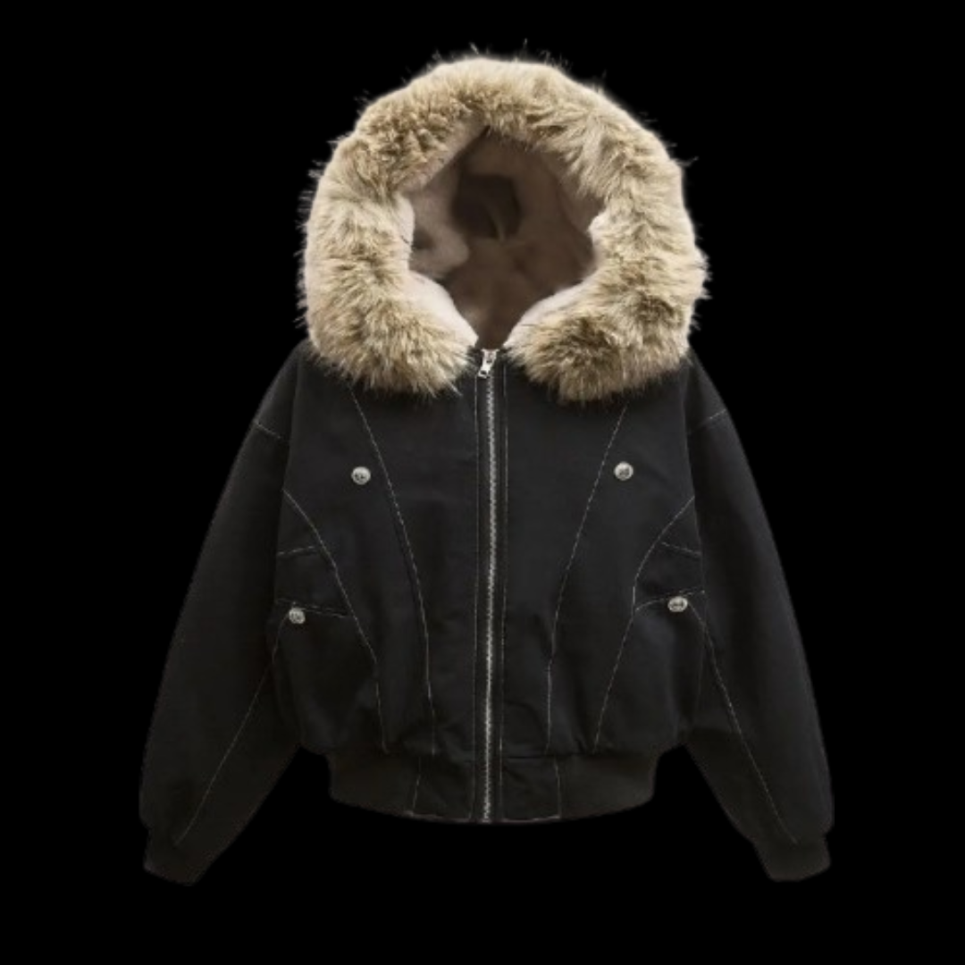 Vintage Kurtka Zimowa Y2K